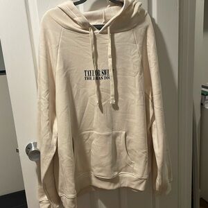 Taylor Swift Eras Tour Cream Hoodie